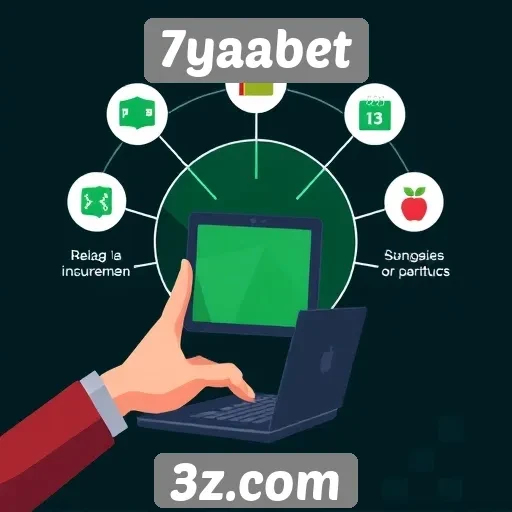 Exploração das funcionalidades do site 7yaabet